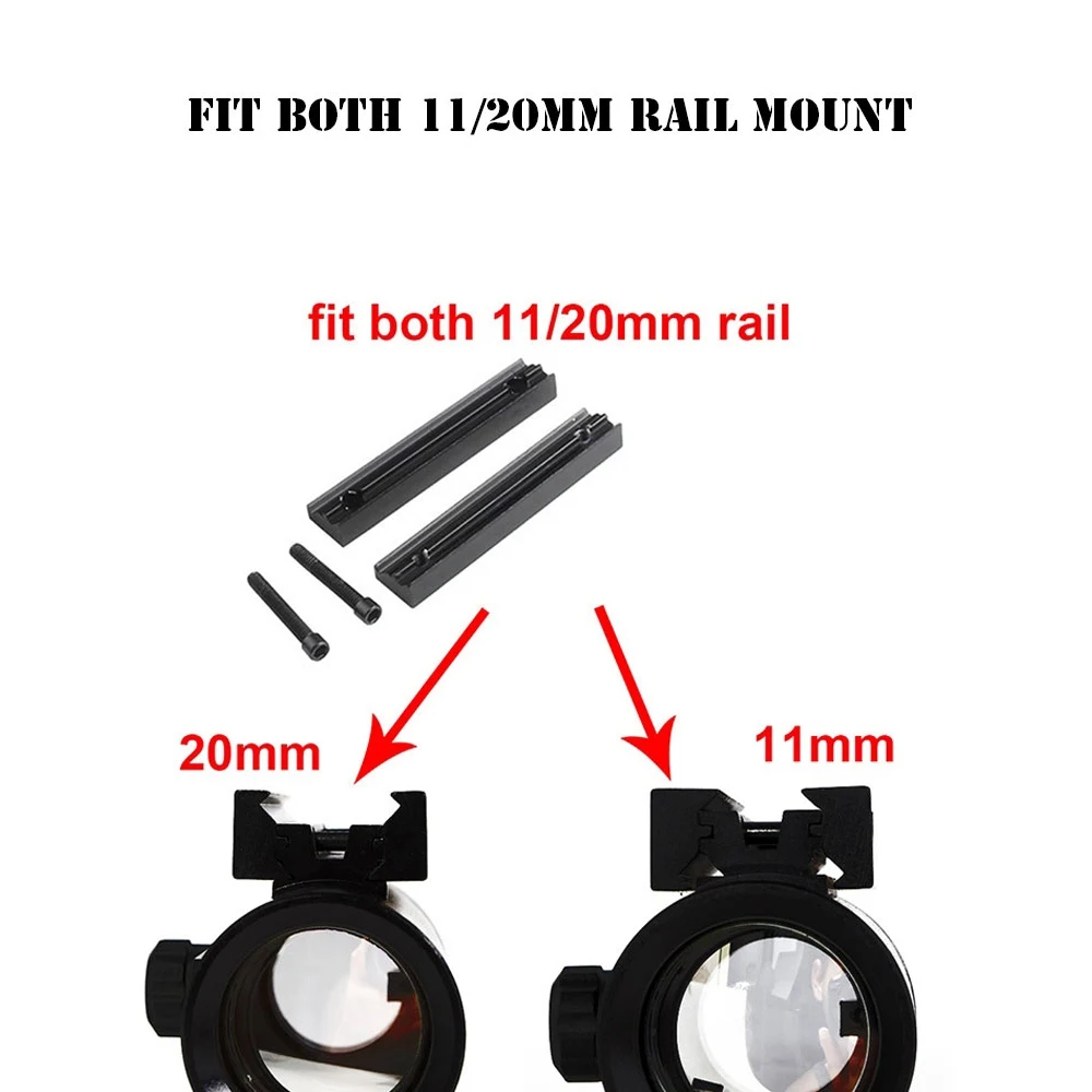 Tactical Hunting Red Dot 1X40RD Optical Sight 11mm 20mm Mounts Riflescope Aim Point Rifle Scope and Chasse Telescope red dot sight rifle scope riflescope mount
