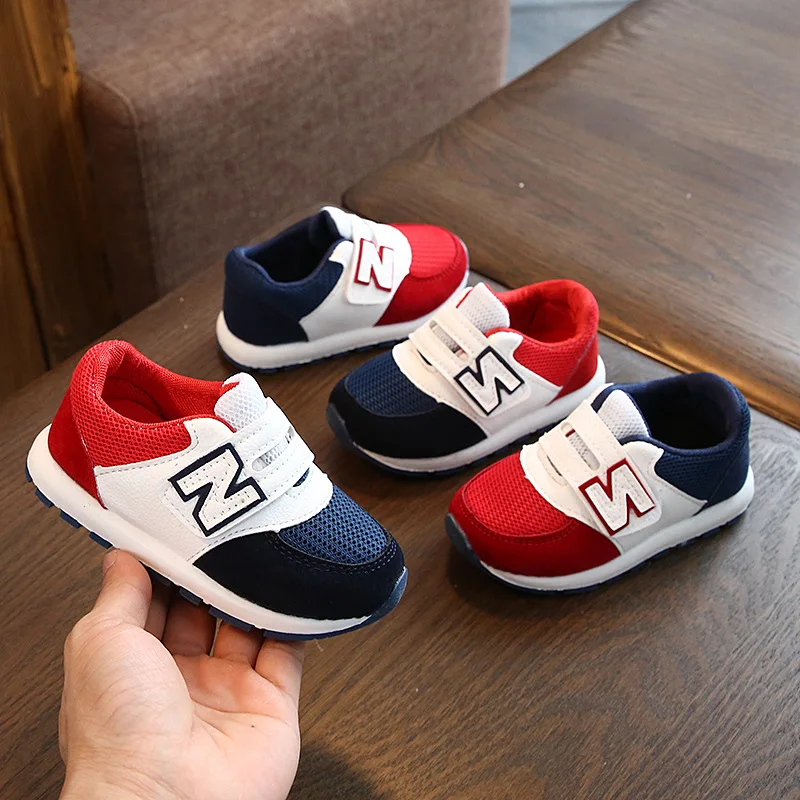 

Baby Babies' Toddler Shoes Soft Bottom Anti-slip 0-1-6-Year-Old Men And Women Children CHILDREN'S Sports Footwear Mesh Spring An