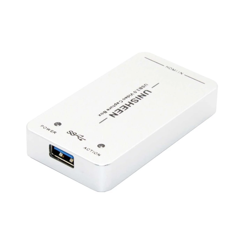 USB3.0 60FPS HDMI к USB3.0 видеозахвата FPGA Dongle игра потокового потока трансляции 1080P OBS/vMix/Wirecast/Xsplit