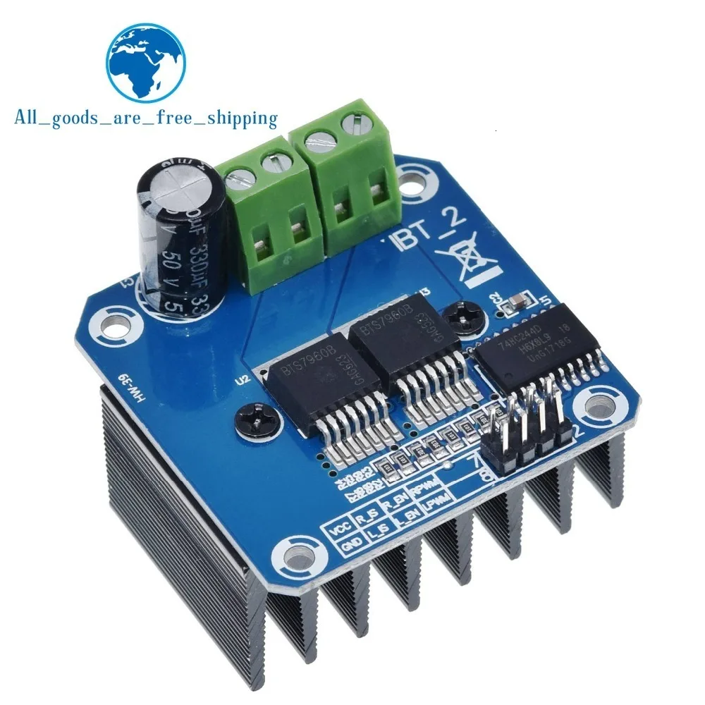Tztダブルbts7960 43a Hブリッジハイパワーモータドライバモジュール Diyスマート車現在の診断のためのarduino 集積回路 Aliexpress Tztダブルbts7960 43a Hブリッジハイパワーモータドライバモジュール Diyスマート車現在の診断のためのarduino 集積回路 Aliexpress
