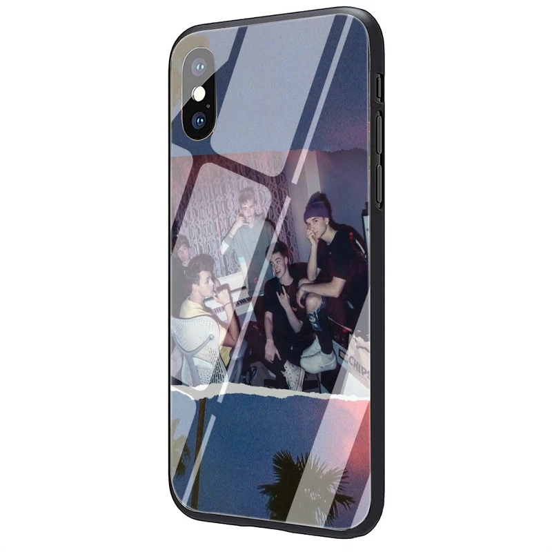 EWAU Why dont we Tempered Glass phone case for iphone 5 5s SE 6 6s 7 8 plus X XR XS 11 pro Max - Цвет: G7