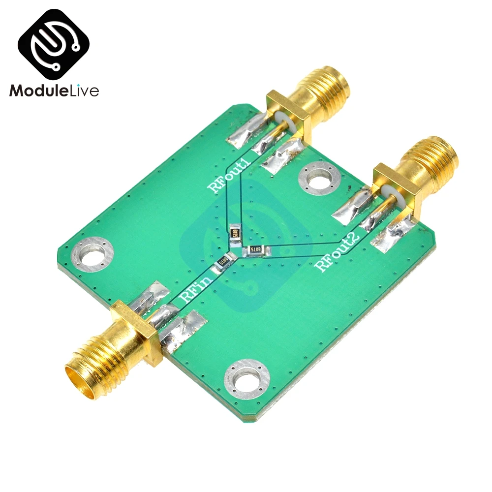 Радиочастотная микроволновка сопротивление разветвитель мощности модуль Делителя Частоты платы 50 Ом 6 дБ низкий уровень шума электронные инструменты