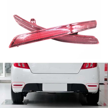 

Car Red Rear Bumper Light Reflector Tail Lamp Fit Warning Light Reflector Fog Lamp for Peugeot 508 2011 2012 2013 2014