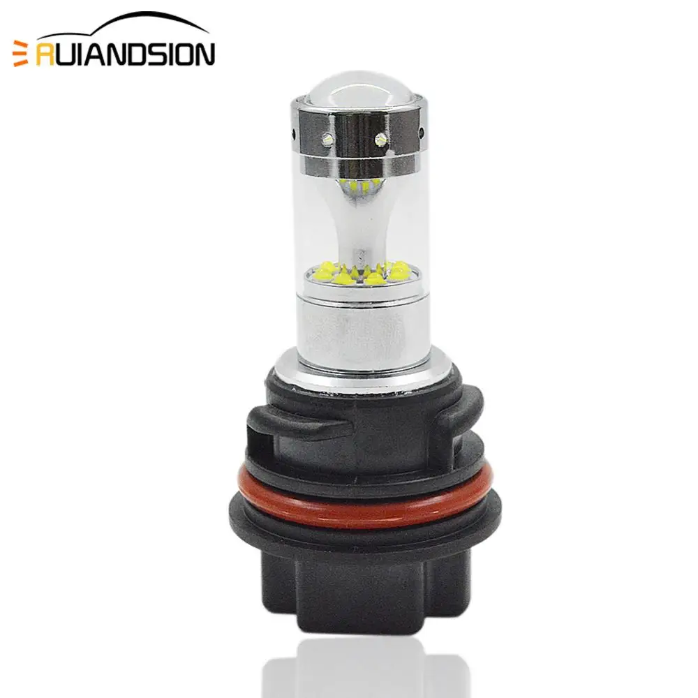 1 шт. 10-30V мотоциклов противотуманная фара белый DRL 6500K светодиодный PH11 XBD чипы