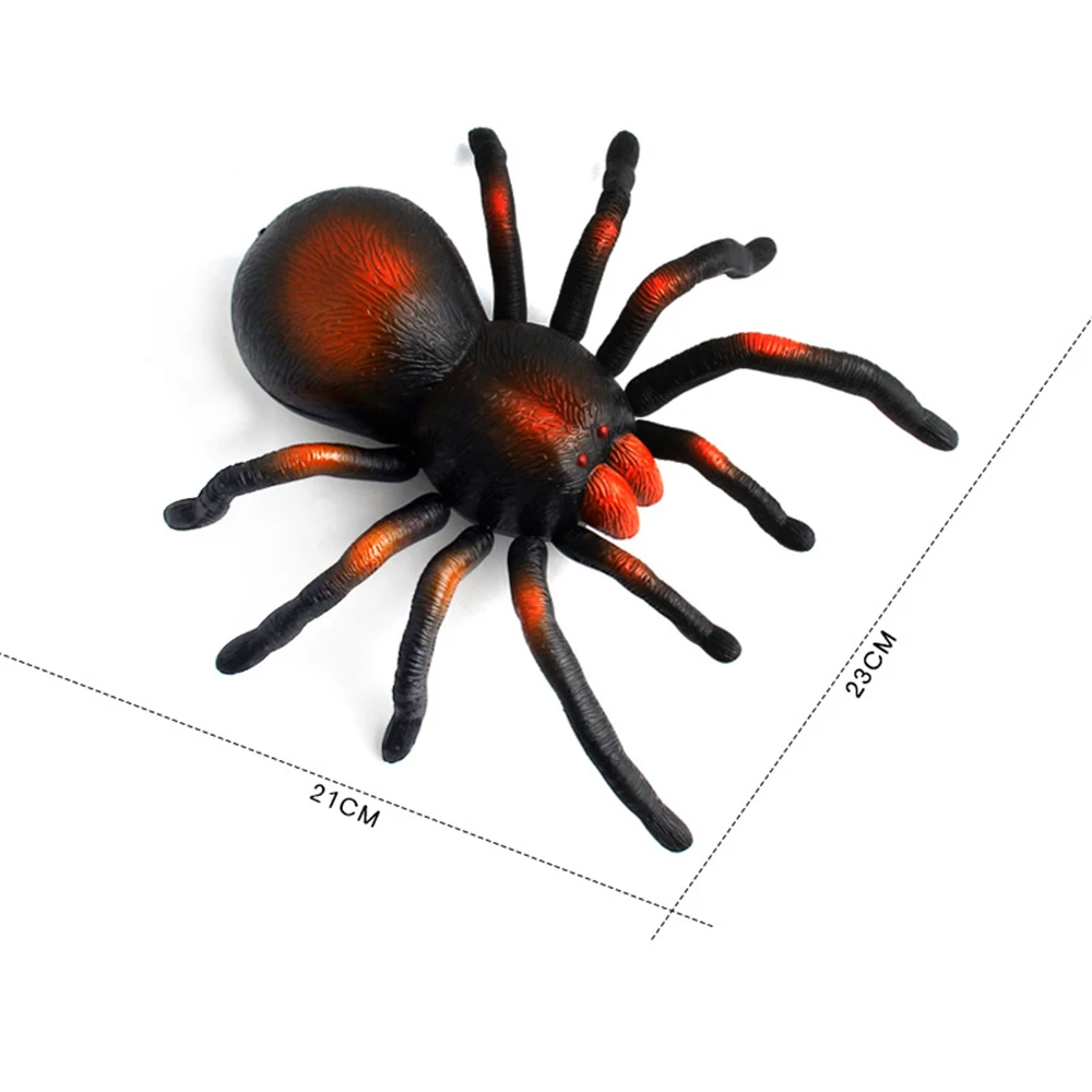 RC Simulation Spider Infrared Remote Control Insect Toys Simulation Spider ElectricKid Toy Halloween Gift For Adult Prank Insect