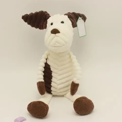 15cm Dog Милый мультяшный мягкий плюшевый игрушечный диван-кресло, домашний декор, детский подарок, мультяшная полосатая игрушка для животных - Цвет: 15cm Dog