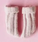 pink 1 пара 1/6 носков для кукол ob11, короткие носки для куклы blyth, аксессуары для обуви(fit ob11, obitsu 11, holala, 1/12 bjd, blyth, dolls - Цвет: pink