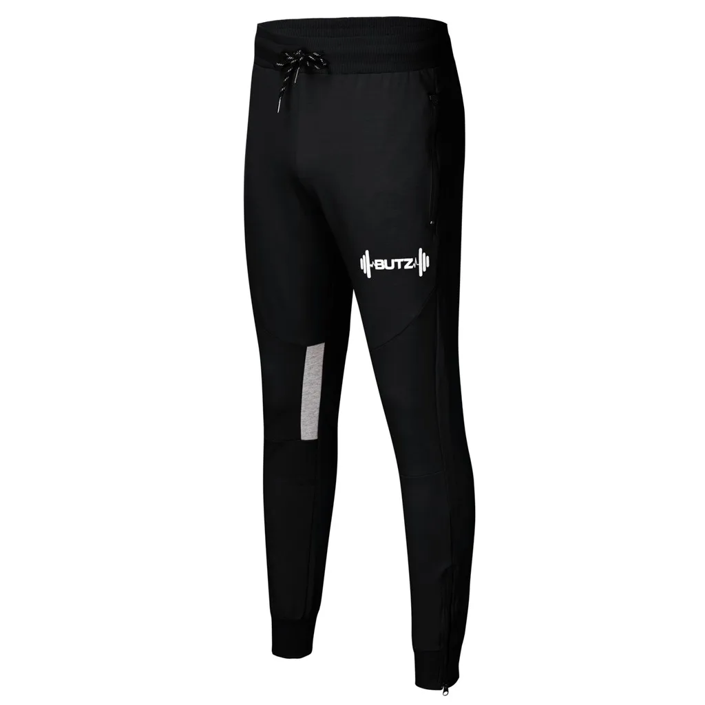 Men's Running Pants Casual Outdoor Climbing Trousers Sports Running Drawstring Fitness Long Pants