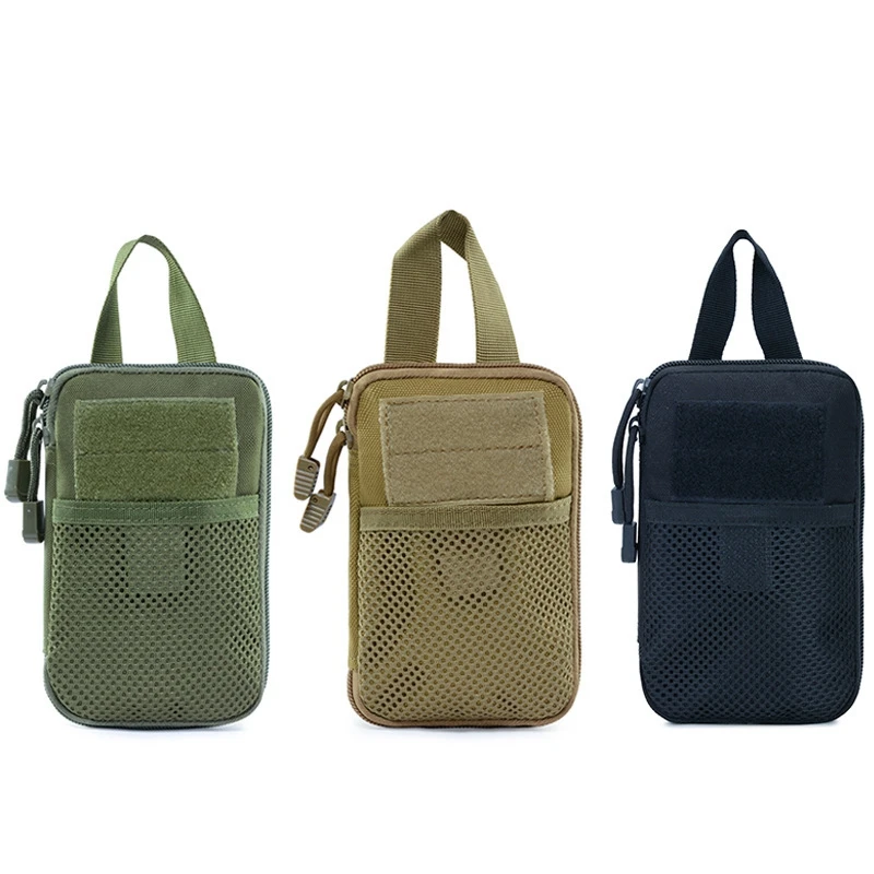 Маленькая сумка Molle, Аксессуары для инструментов, маленькая сумка, Edc, карманная охотничья сумка, сумка для хранения инструментов на открытом воздухе, зеленая