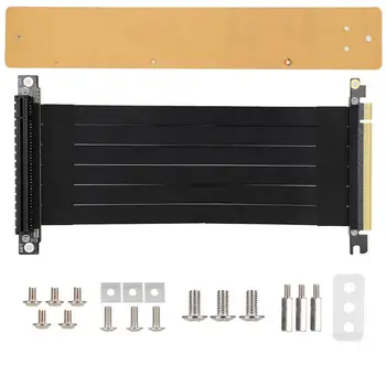 

23CM PCI-E Graphics Card Extension Flex Cable Set With PCI-E Graphics Card Interface