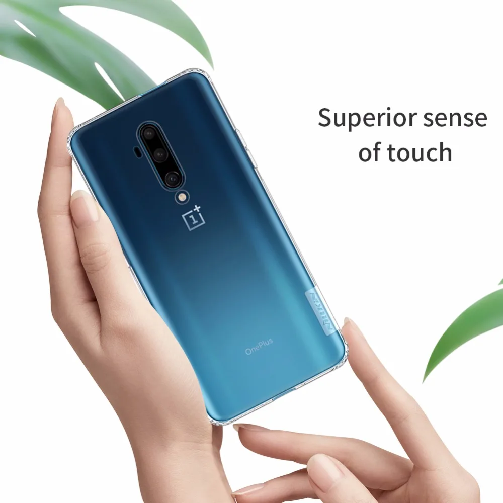 10 шт.,, Ультратонкий Прозрачный чехол NILLKIN из ТПУ для Oneplus 7T pro, жесткая мягкая задняя крышка из ТПУ для one plus 7t pro