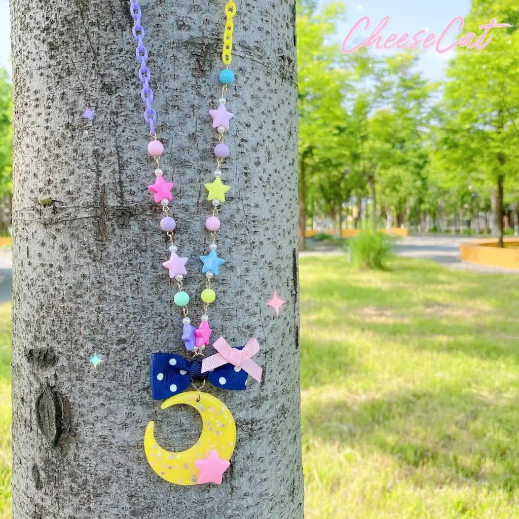 

AP Meteor Moon Original Match Lolita Gadget Sweet Kawaii XINGX Bow Harajuku милое ожерелье