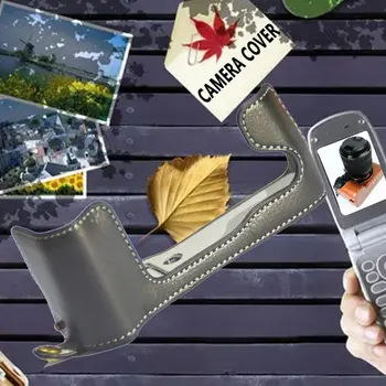 

Pu Leather Camera Bag Case Cover For Fujifilm Xt-10 X-T20 Protection Durable Portable Half Case Bottom Case