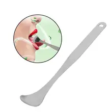 Пилка Для Ног язык из нержавеющей стали скребок бактерии удаления грязи плохого дыхания с покрытием очиститель языка ортопедический a