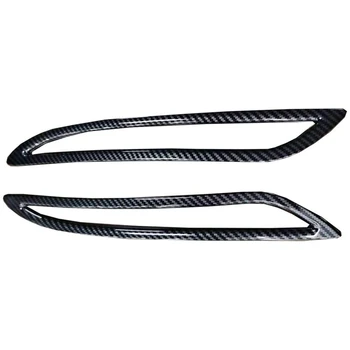 

Carbon Fiber Automobile Rear Fog Lamp Trim Strip, Car Exterior Modification, for Tesla Model S 2018-2019