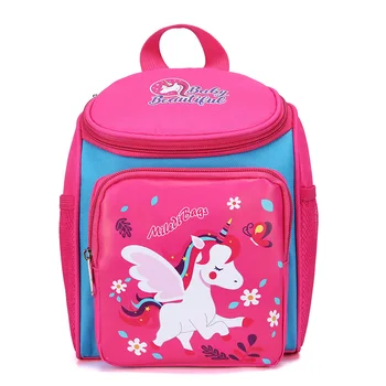 

2019 new toddler baby boys girls school bag unicorn cute cartoon waterproof backpack casual portable children's school bag