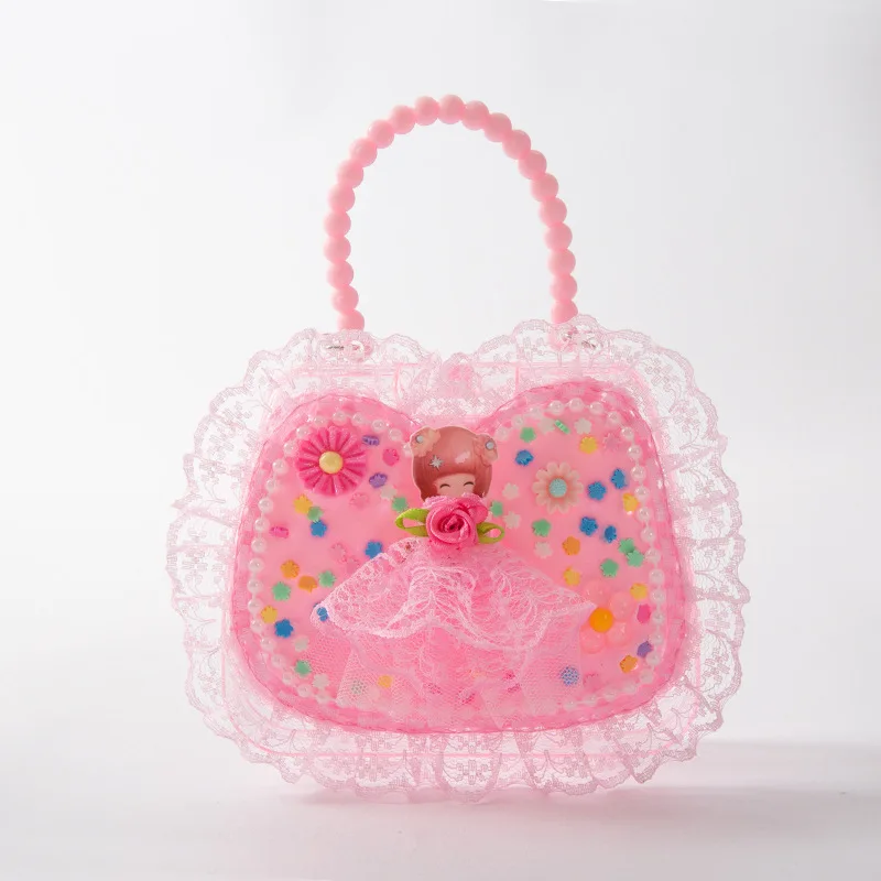 Детский творческий DIY Монтессори крем клей мультфильм сумочка коробка для хранения обучающая игрушка материал сумка подарки на день рождения для детей