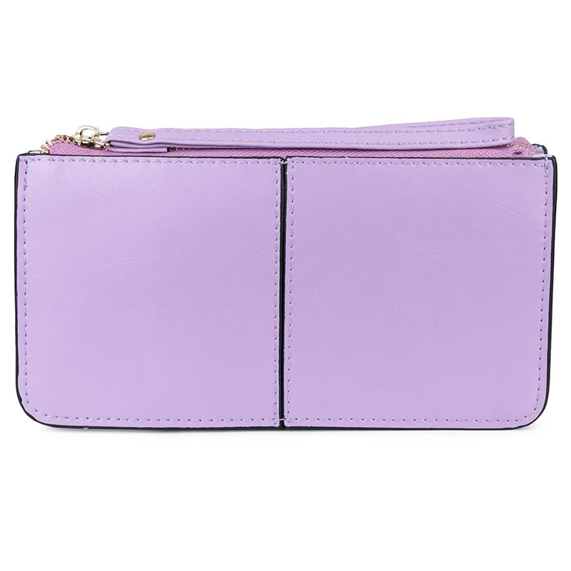 Новое поступление Женский кошелек в стиле пэчворк с тремя отделениями Лидер