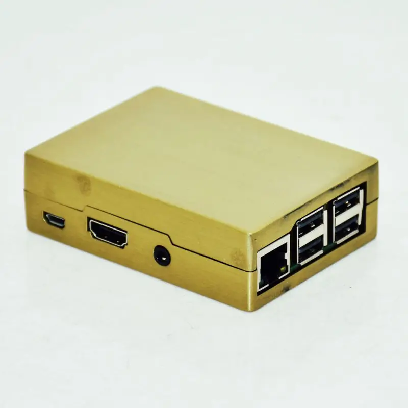 Алюминиевый медный чехол, металлический корпус для Raspberry Pi 3/2 Модель B/B