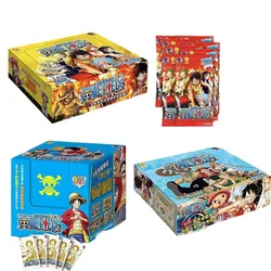Cartas originales de colección de Anime japonés Luffy Roronoa Sanji Nami TCG, tarjetas de juego, 50 210 unids/caja, regalo de cumpleaños para niños