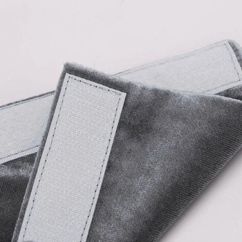 

2020 Brand New 1 Pair Refrigerator Handle Cover Flannel Gray Protector Shield Antiskid