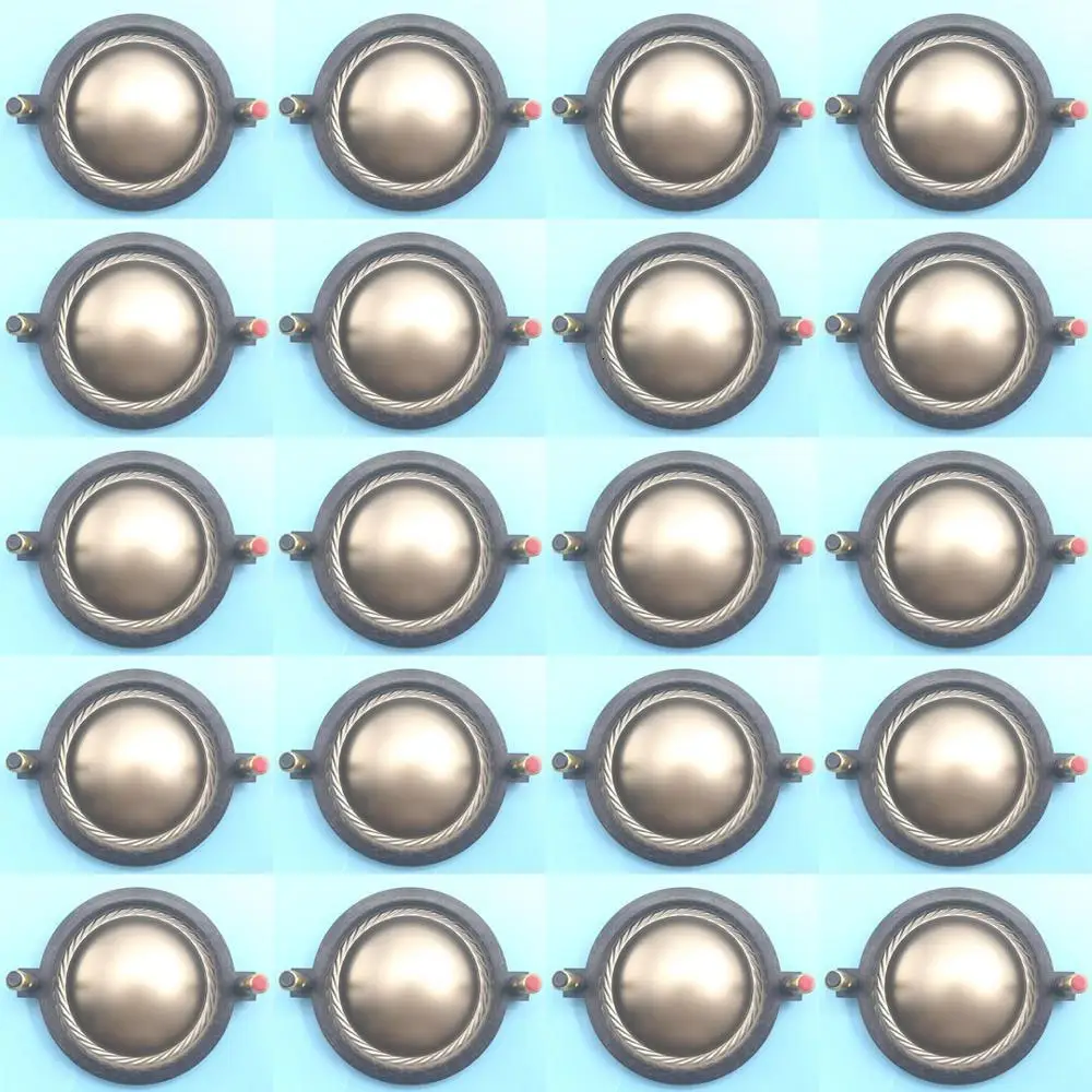 20pc PURE Aluminum Flat wire Diaphragm For B&ampC DE900 BC-MMD900-8 EAW CD-3514 KF650 Driver Titanium Pillar center distance 110mm |