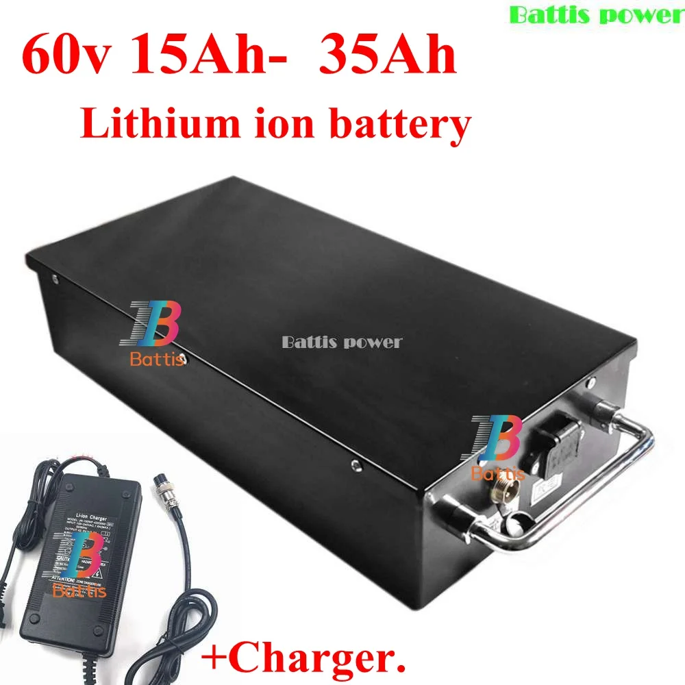 Литий ионный аккумулятор BMS для скутеров и велосипедов X7 X8 X9 X20harley citycoco 60 В 20 Ач 25 30