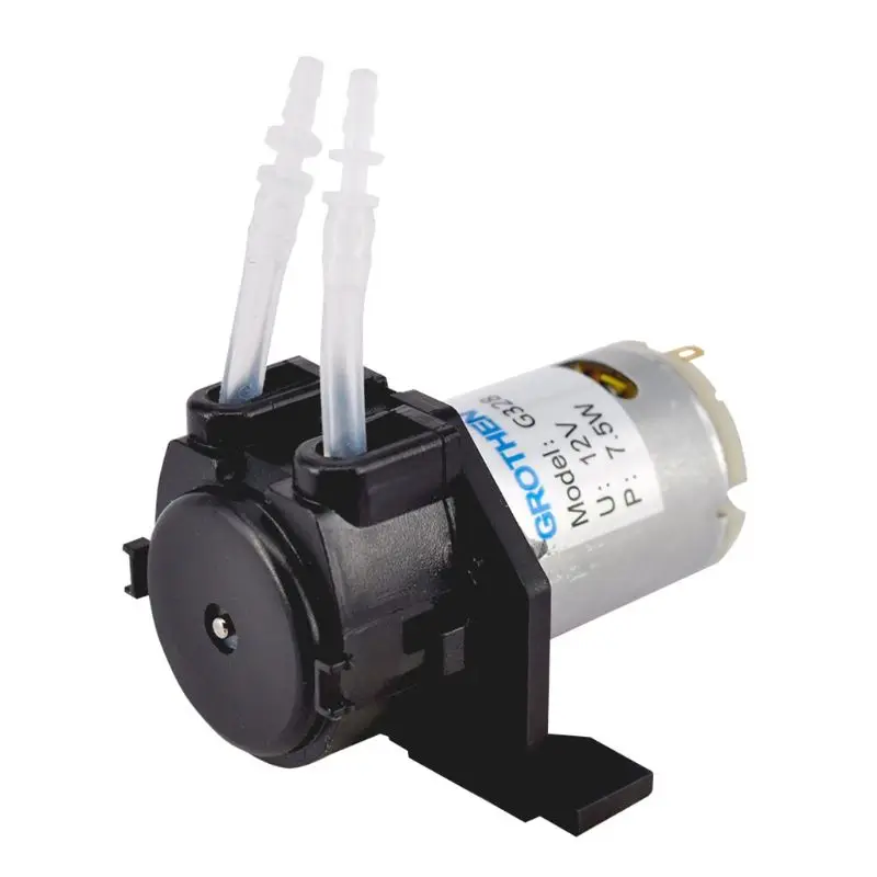 12V Перистальтический DIY Пластик аквариум химический насос дозатор трубка головка