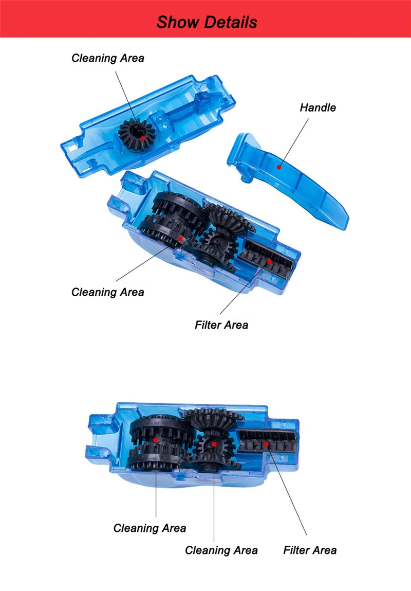 Портативная очистка цепей для велосипеда, щетка для мытья, зубчатая щетка для мусора, очиститель для горного велосипеда, велосипедный комплект, аксессуары