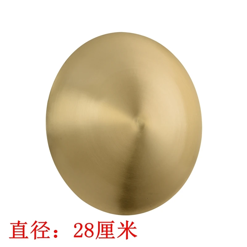 Modern Light Luxurious Full Copper Wall Lamp A Living Room Bedroom Round Wall Lamp Hotel Corridor Aisle Model House Wall Lamp - Цвет абажура: 5510