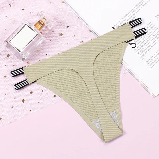 1pc Seamless Ice Silk Panties For Women, Solid Color, Breathable, Mid-rise,  Crotch, Teen Girls' Triangle Underwear