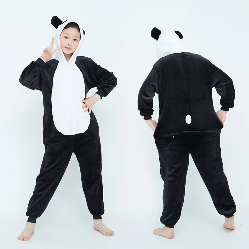 Panda Pajamas Onesies Unicorn For Children Baby Girls Pyjamas Boys Sleepwear Animal Tiger Donkey Licorne Onesie Kids Jumpsuits