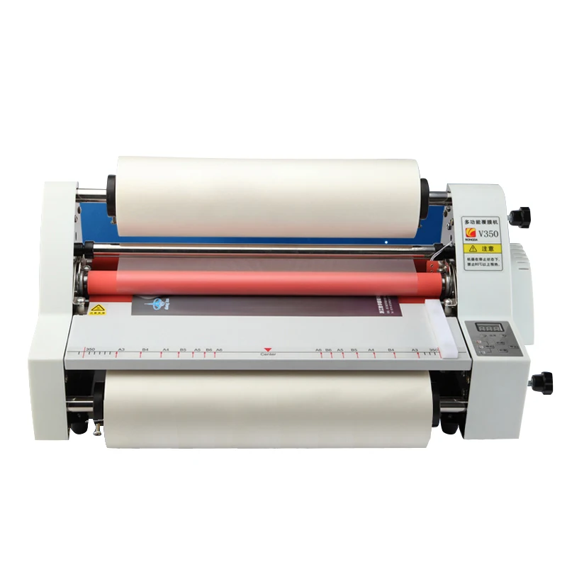 

V350 laminating machine, electronic temperature control, laminating machine, hot and cold, dual-use, single-sided heatin