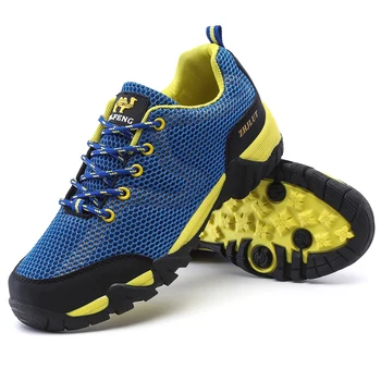 

Autumn outdoor Lovers Fashion casual boots Mesh breathable non-slip boots Wearable high quality man boots women boots