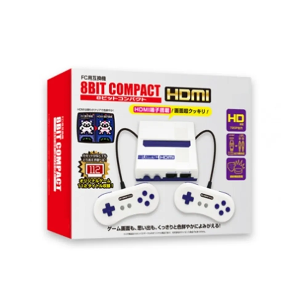 8 бит компактный HDMI с 112 смешными играми JP Версия высокое качество