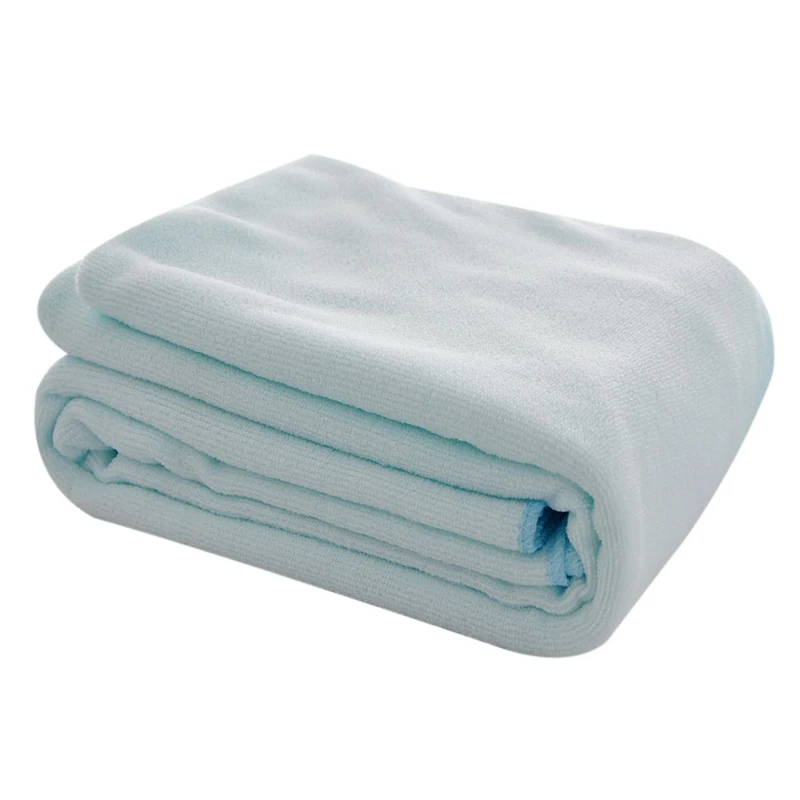 Urijk, женское сексуальное банное полотенце, полиэфирное, пригодное для носки, пляжное полотенце, мягкая Пляжная накидка, юбка, супер абсорбирующее платье, банная юбка, халаты - Цвет: B-blue  70x140cm