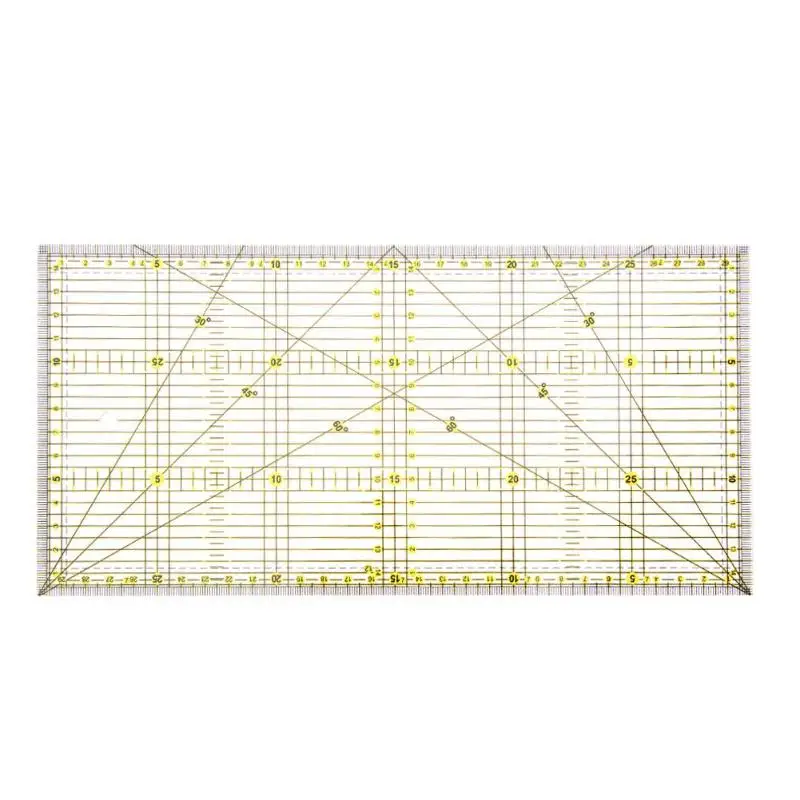 

Multi-purpose Patchwork Cloth Quilt Ruler DIY Garment Design Cutting Ruler