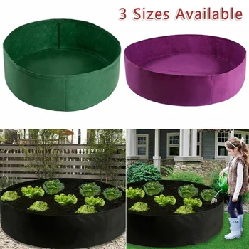 

Raised Fabric Bed Garden Planting Flower Planter Elevated Vegetable Box Grow Bag 60*20cm 90*30cm 127*30cm Planting Bag Grow Bag