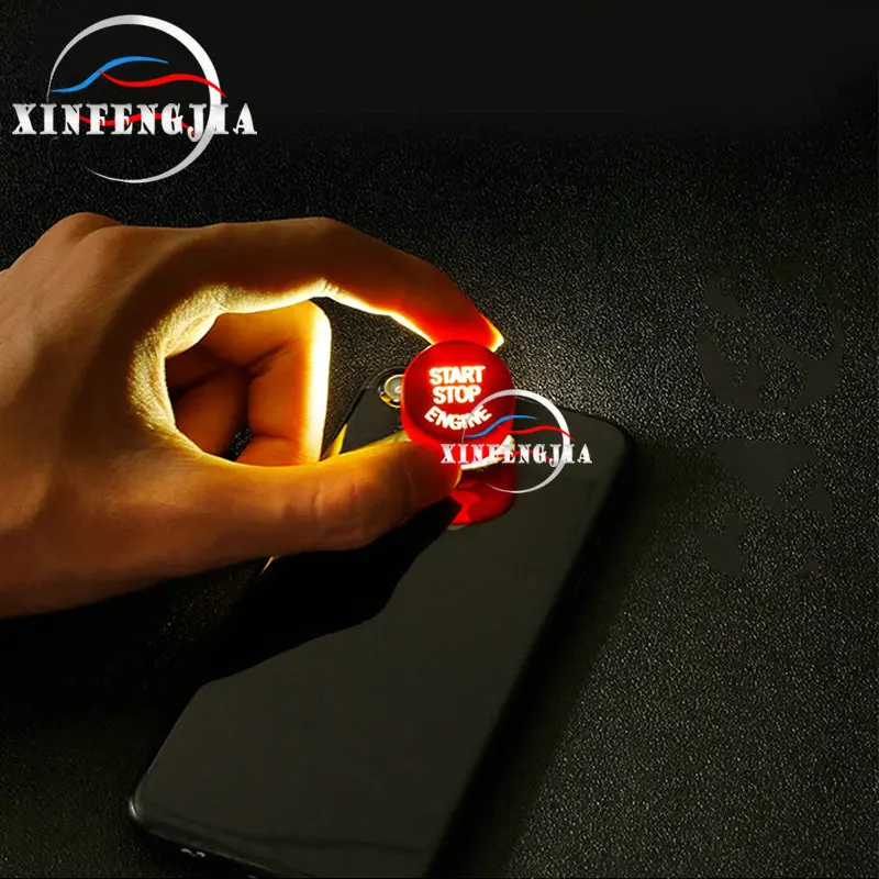 Кнопка включения и остановки двигателя Спортивная сменная КРЫШКА ДЛЯ BMW 1 2 3 4 5 6 7