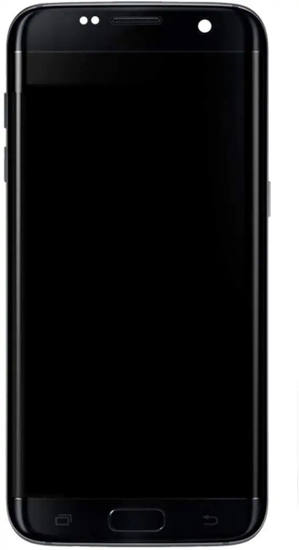 5,5 дюймов с рамкой Super AMOLED lcd для samsung S7 Edge G935F ЖК-дисплей с черной точкой с сенсорным экраном