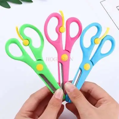 China Factory Cartoon ABS Plastic Scissors, Kindergarten Scissors