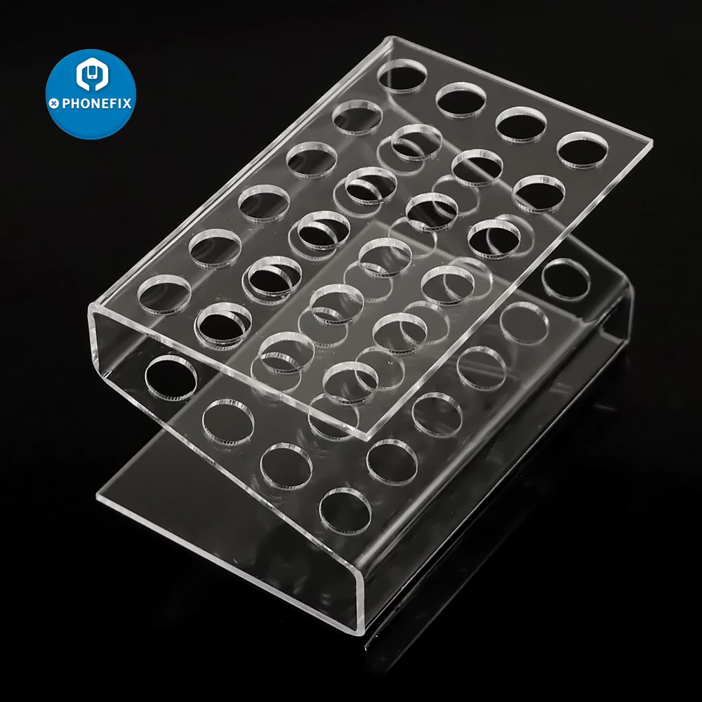PHONEFIX Screwdriver Storage Box Acrylic Tool Box Components/Parts/Electronics Tool Kit Mobile Phone Repair Holder Storage Boxes PHONEFIX Screwdriver Storage Box Acrylic Tool Box Components/Parts/Electronics Tool Kit Mobile Phone Repair Holder Storage Boxes