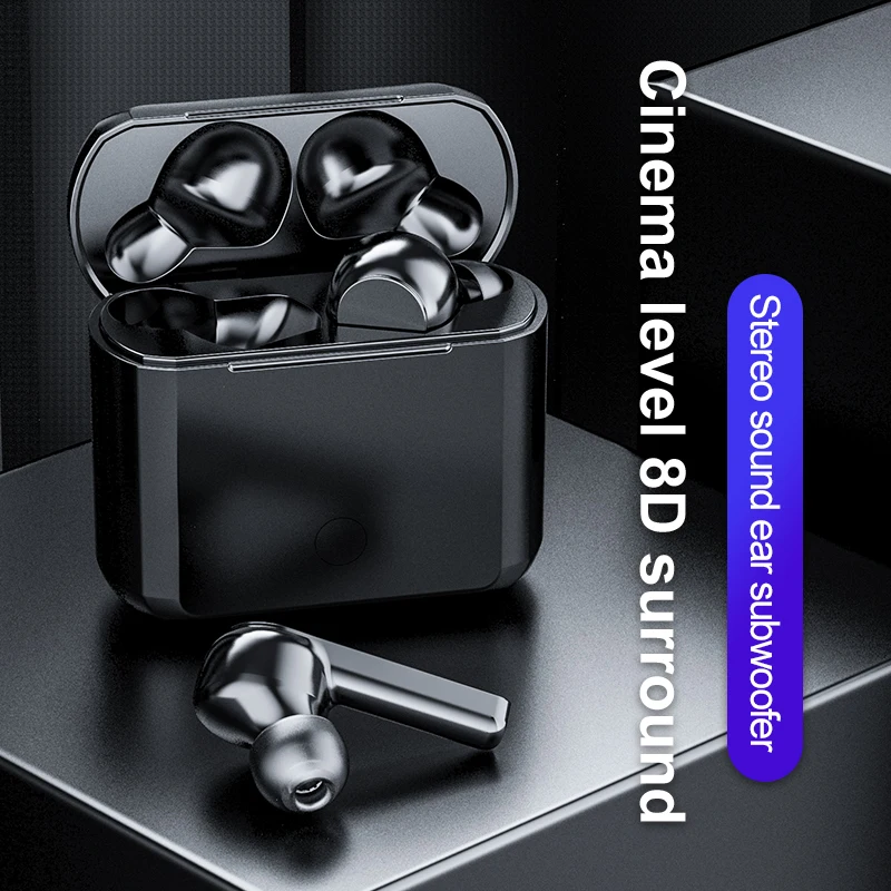 

A12 Wireless Bluetooth Earphone with Charging Case fone de ouvido Headset Mini Airbuds Handsfree Earbuds Sports Ear Phone