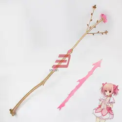 Puella Magi Madoka Magica Канамэ мадоки; обувь цветок лук реквизит косплея из ПВХ для хеллоуина и Рождества вечерние оружие для косплея