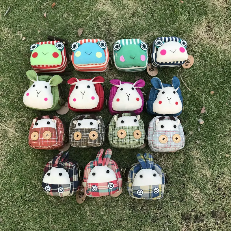 

Creative Wallet Cool Cute Women's Korean-style Change Storgage Bag Stereo Cotton Cloth Bag Handbag