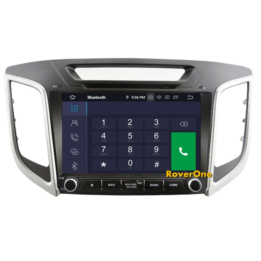 Top RoverOne Car Radio Stereo For Hyundai IX25 Creta 2014 2015 2016 Android 9.0 Octa Core Autoradio GPS Navigation Multimedia Player 7