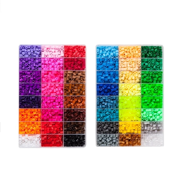 48 Цвета 5 мм Хама бусины 8000 шт./кор. Perler предохранитель комплект с Pegboard и железа 3D