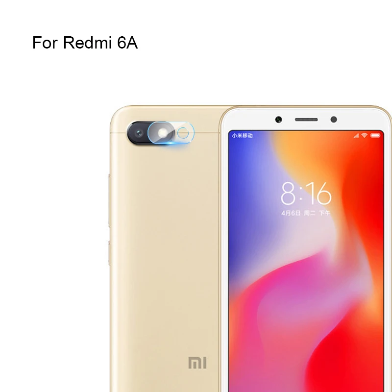 For Redmi 6A Защитная пленка для задней камеры для Xiaomi Redmi Note 5 Pro 6 Pro 6A 5 Plus прозрачная Защитная мягкая пленка для Xiaomi Mi A2 Lite - Цвет: For Redmi 6A