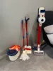 Baby Mop Kids Broom And Dustpan Set Children Learning Educational Mop Floor Toy Cleaning Up Learning Toy For 3 To 12 Years 5