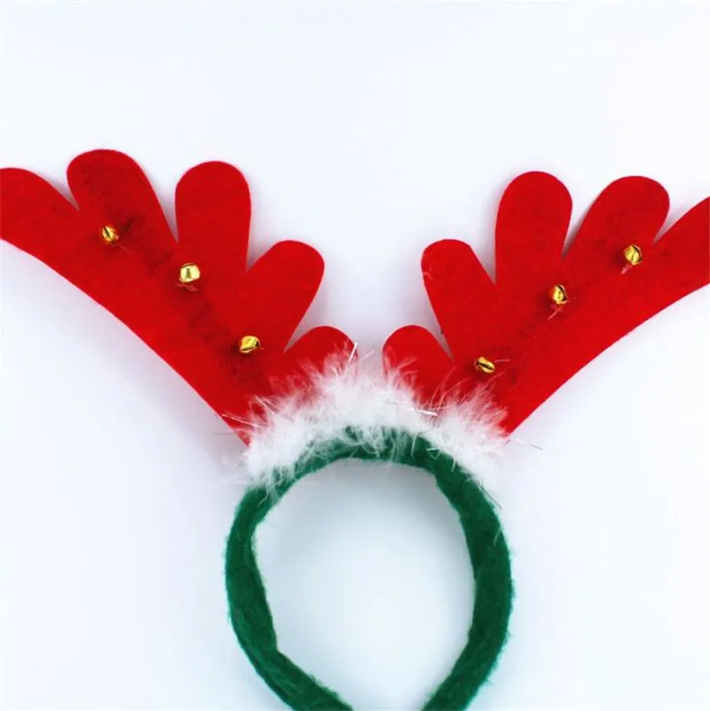 Brand New Women Men Boys Girls Christmas Hairpin Holiday Festival Santa Elk Snowman Bear Hairbands Headwear Xmas Accessories - Цвет: O